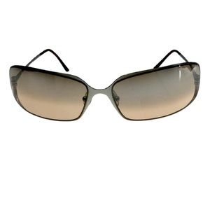 PRADA gunmetal gray sunglasses w/ gradient lens. Certificate of Authenticity